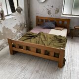 Maison Regain solid double bed 140 cm