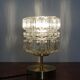 Lampe en verre ciselé