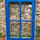 Weathered oak window