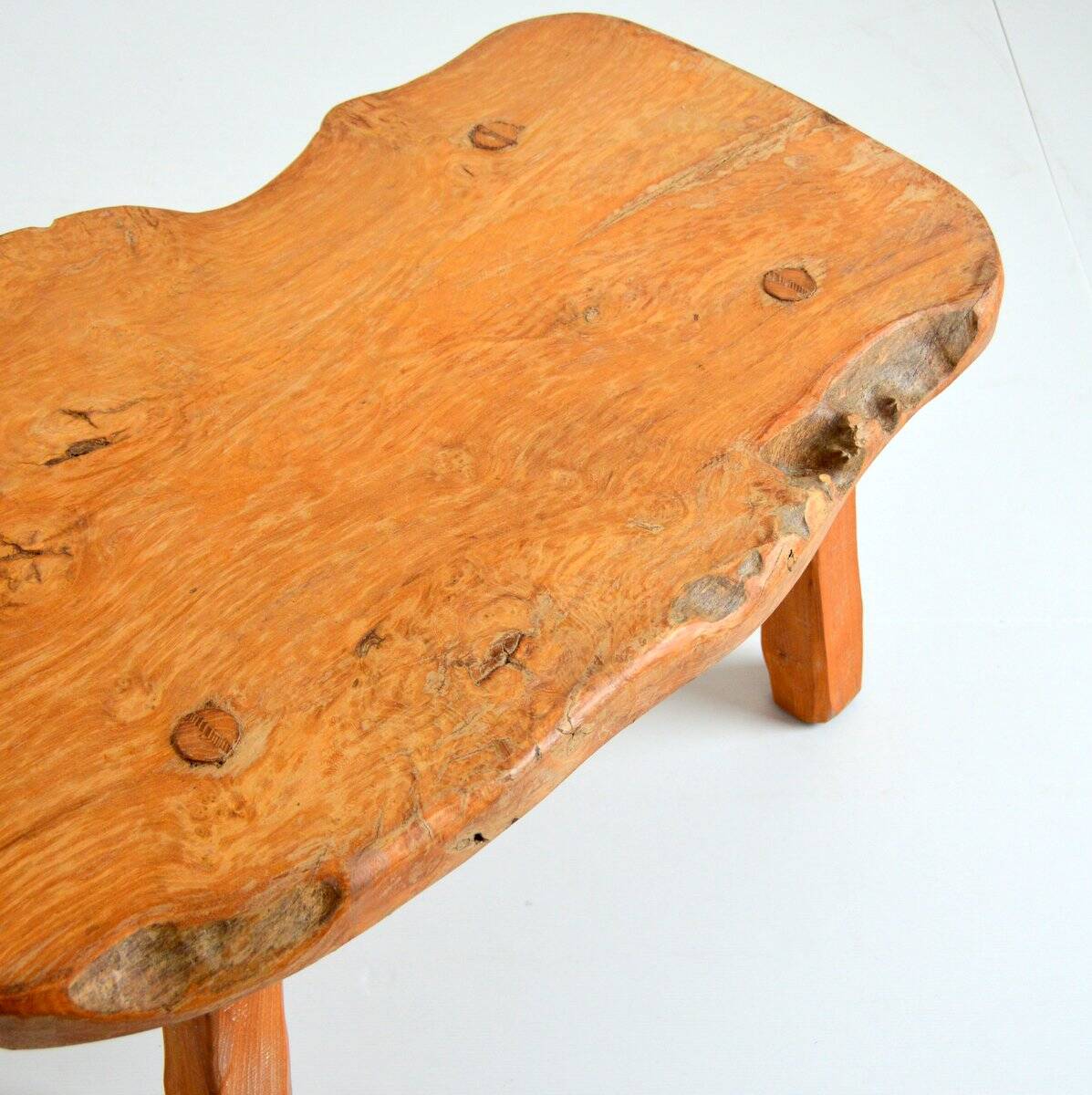 Vintage brutalist coffee table