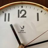 Jaz Electronic vintage wooden wall clock