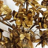 Pair of brass appliques. France, 1960s.