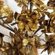 Pair of brass appliques. France, 1960s.