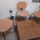 Set of 3 Steelcase Strafor chairs