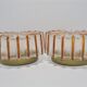 Pair of ceiling lamps