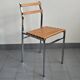 Suite de 4 chaises vintage 1960