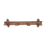 Wooden wall coat rack, vintage wall coat rack, entrance hall