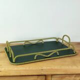 Scoubidou tray from the 60s