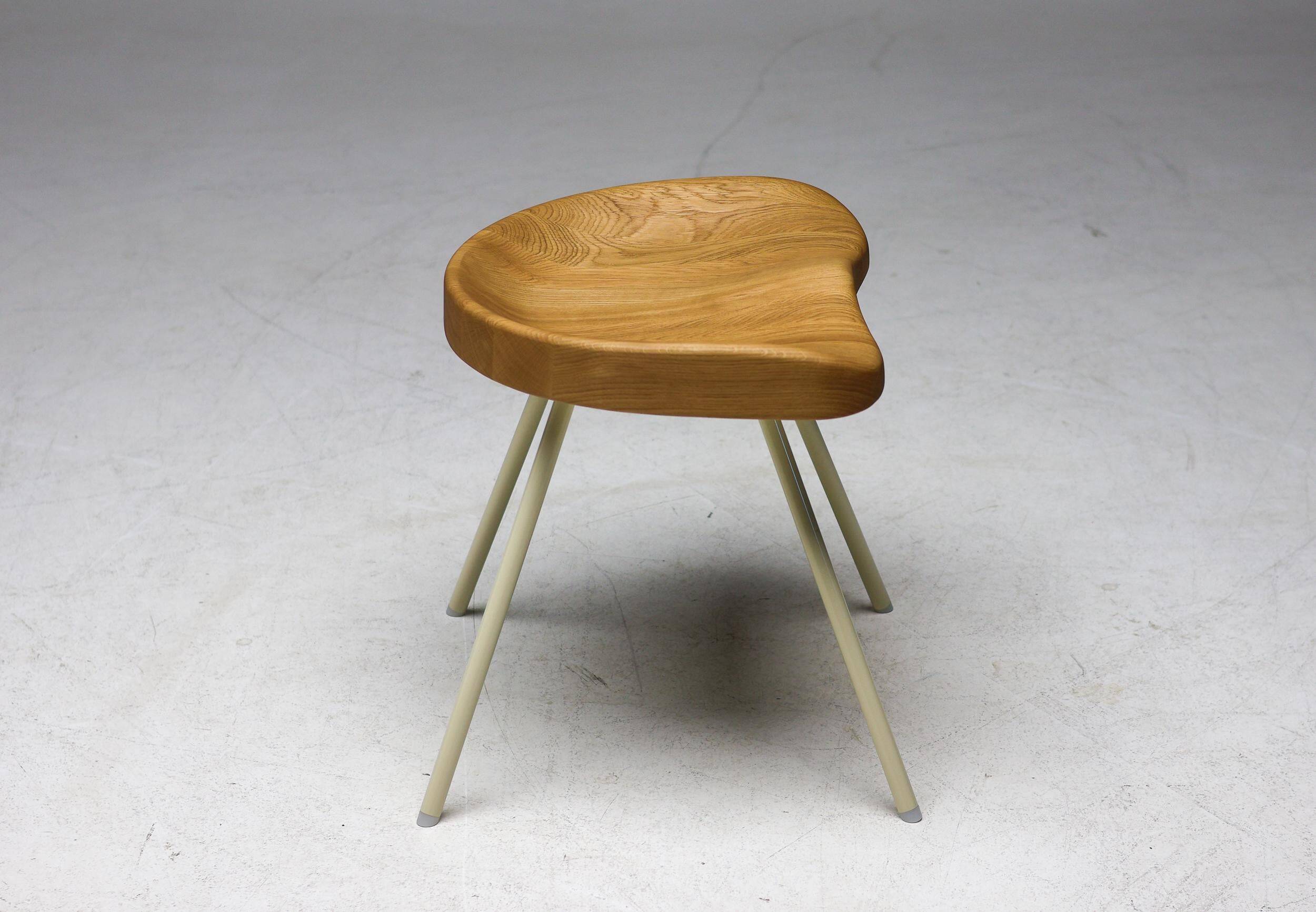 Stool 307 by Jean Prouvé for Vitra