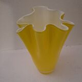Vintage Yellow Murano Vase
