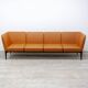4-seater Social canapé in faux leather published by Pedrali.
