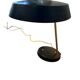 Lampe de table/de bureau vintage noire VEB Narva