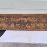 Panel Silkscreened wood China 19th
