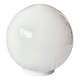 Globe boule vintage en opaline blanche - 28 cm