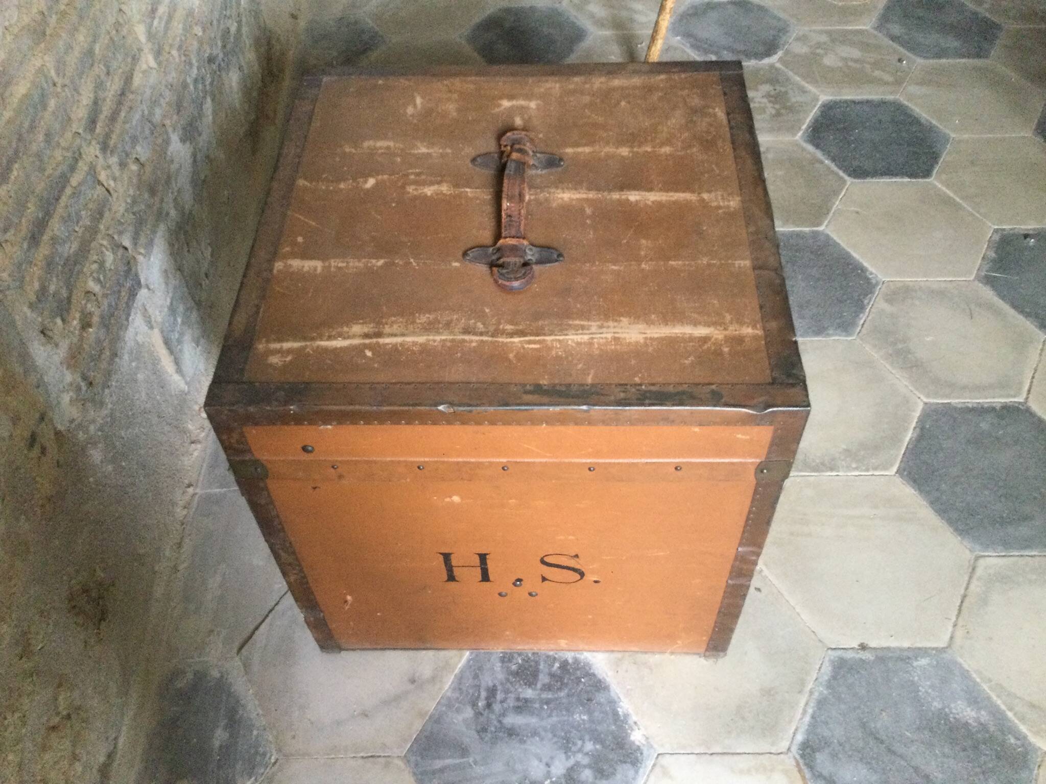 Old wooden mallet