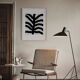 Abstract black lines giclee print, 50x70cm