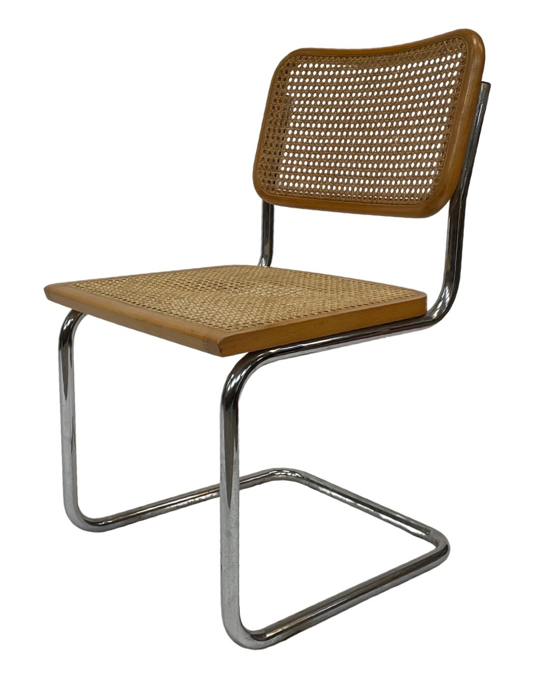 Cesca design chair model b32 in chrome