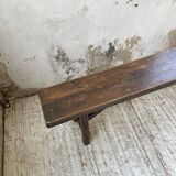 Solid oak bench