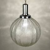 Mid-century glass pendant lamp, Italy, 1960s