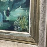Oil on panel