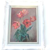 Bouquet of Tulips painting by Gauthier 20th century