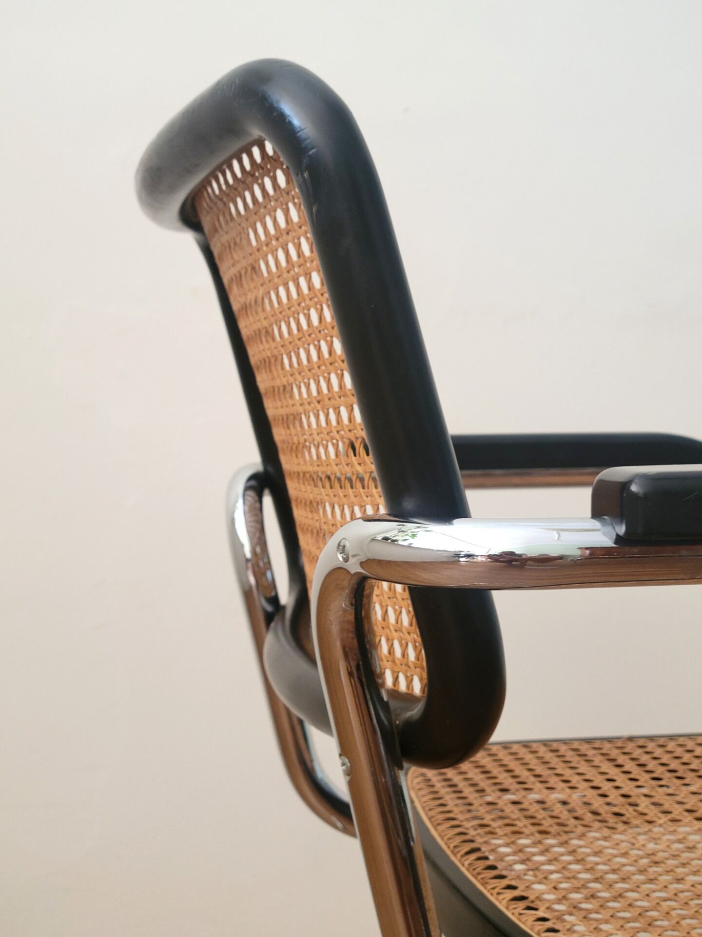 Ensemble de 6 chaises Thonet S64, Marcel Breuer, Thonet Allemagne, 1992