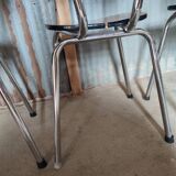Lot de 4 chaises en formica