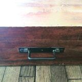 Wooden suitcase
