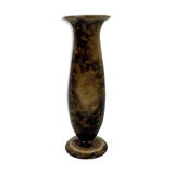 Vintage brown ceramic vase