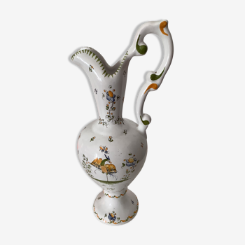 Vintage ewer faïencerie Moustiers Sainte Marie