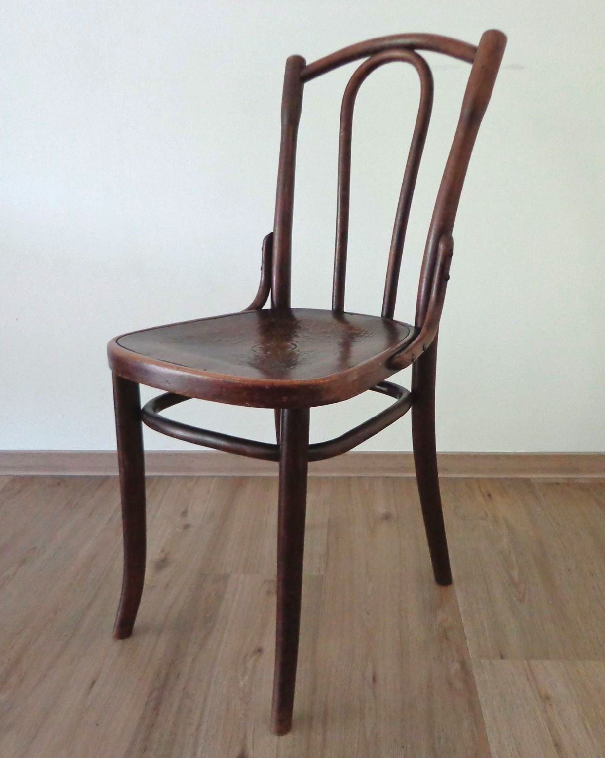 Dining Chairs from Thonet No. 23, 1930s,