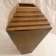 Collector hammered copper vase design