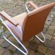 60s armchair with tubular legs, Ronéo style