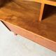 Bibliothèque/buffet vintage, noyer brillant, Bilea