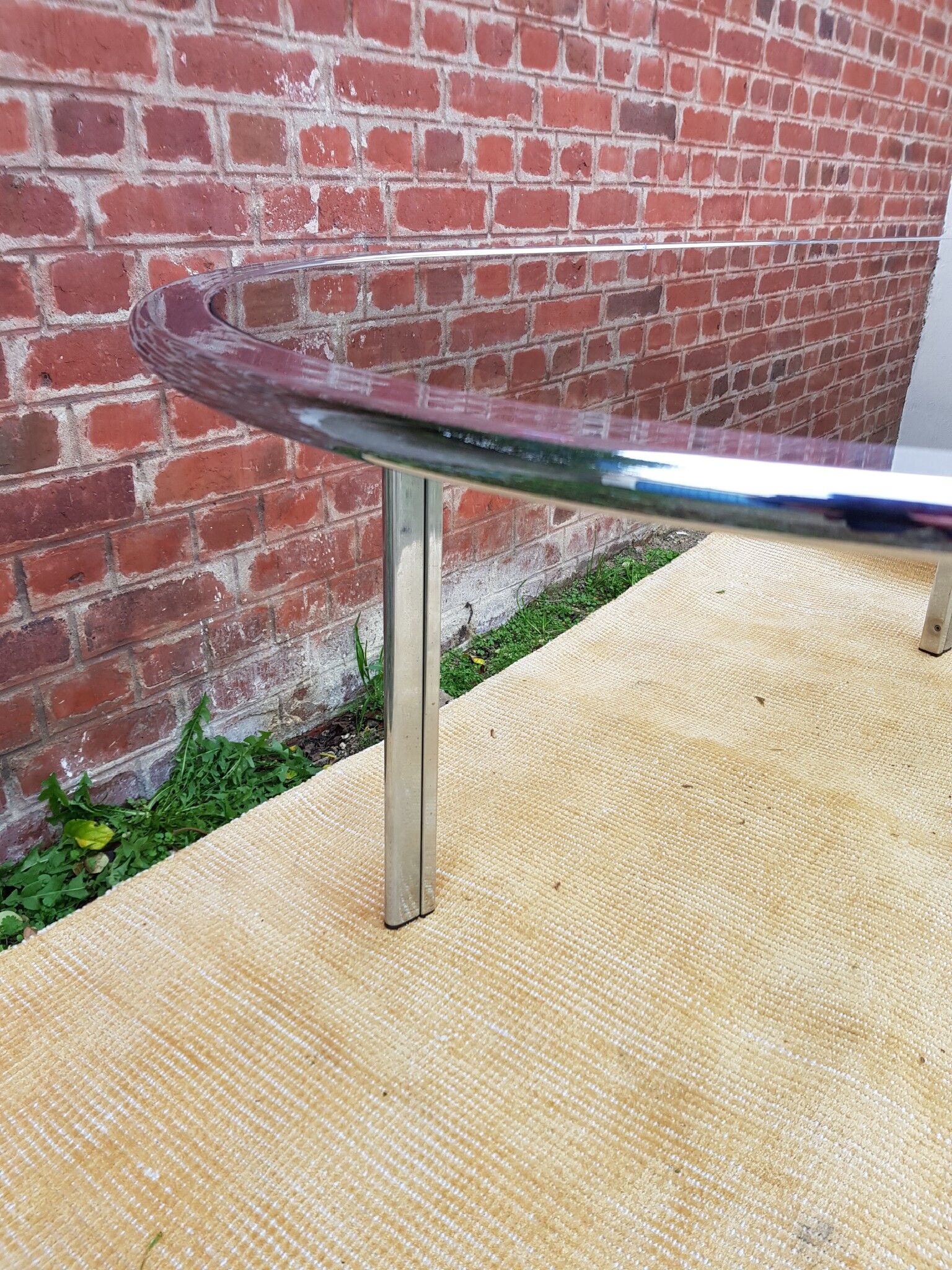 Glass table 1970