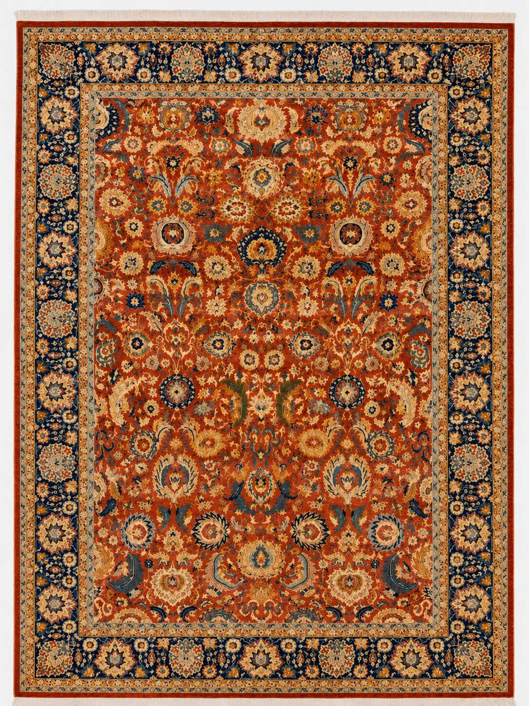 Tapis d’Orient noué main en laine, 360 x 500 cm