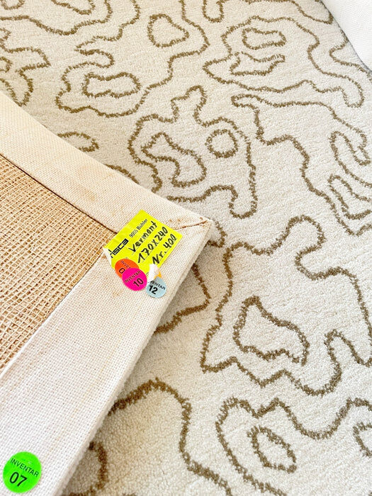 Artisca "Vermont" hand-tufted wool rug, France 1970s-1980s, 170 × 240 cm