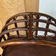Rattan shelf