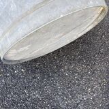 Vintage galvanized zinc basin