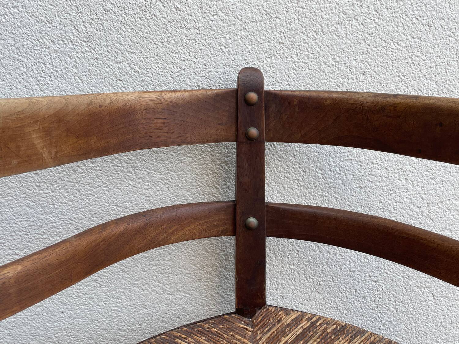 Vintage corner armchair