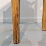 Series of 3 Méribel chairs by Charlotte Perriand