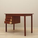 Teak desk, Danish design, 1970s, production: Denmark