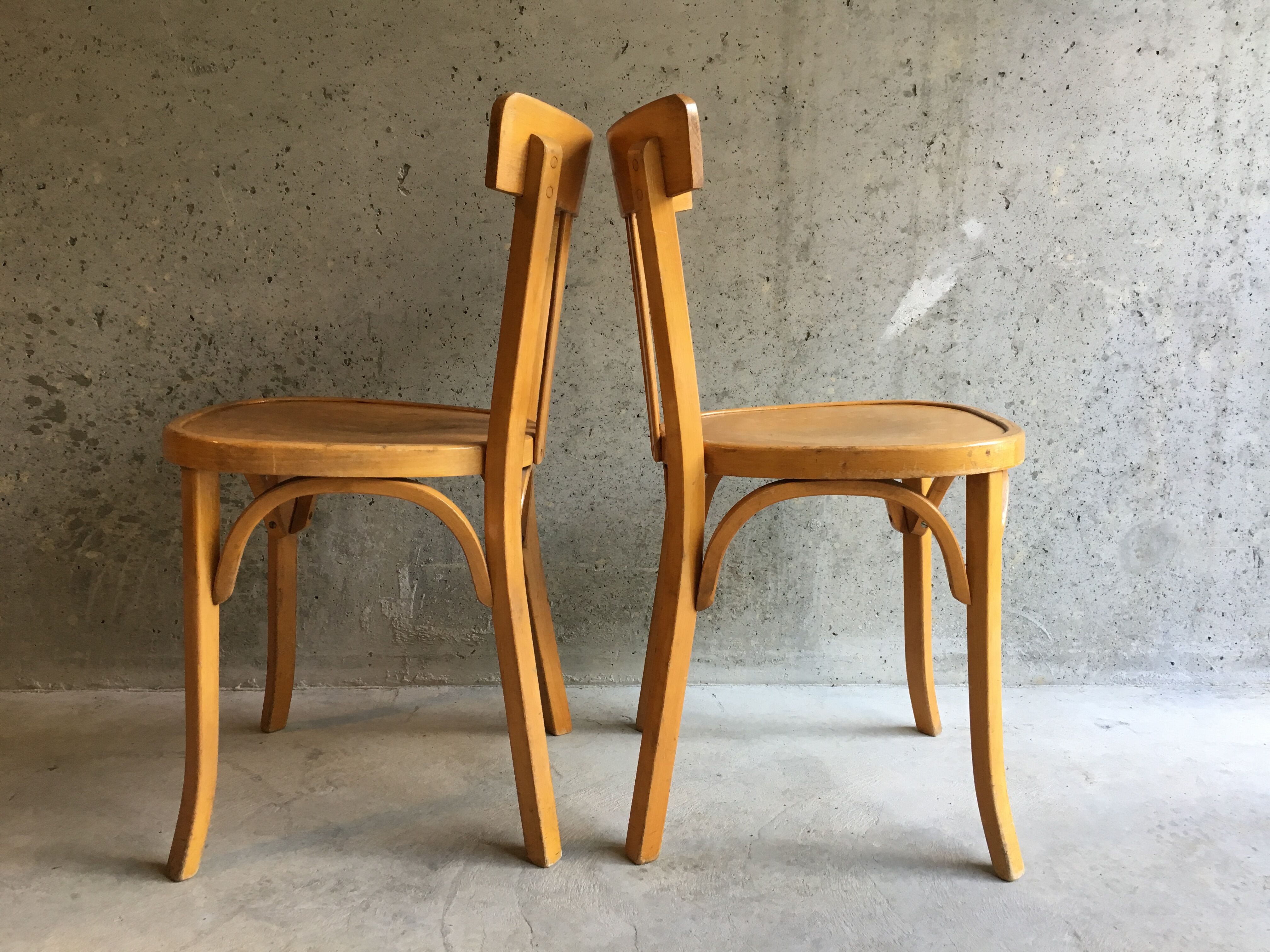 Lot 4 chairs baumann