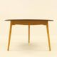 Heart dining set, designed by Hans Wegner for Fitz Hansen,  Denmark 1960s