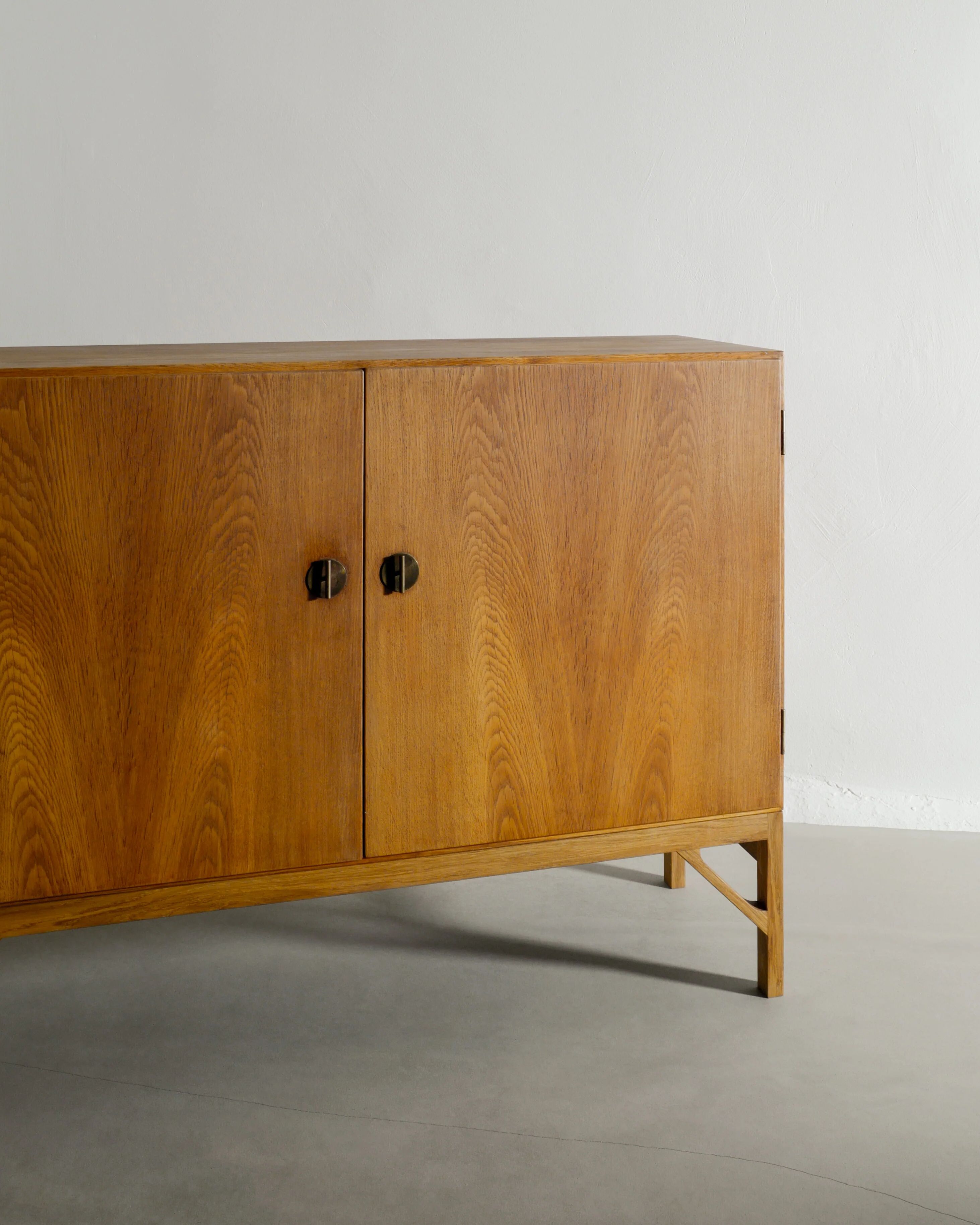 Vintage Danish Mid Century Wooden "232" Sideboard by Børge Mogensen, 1960s