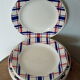 Lot d'assiettes de Digoin Sarreguemines