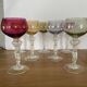 7 verres à vin en cristal de bayel modèle Venus