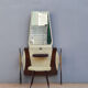 Coiffeuse ou meuble d’entrée vintage avec son siège années 1960