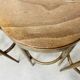 4 bar stools Baumann wood 60s bistro