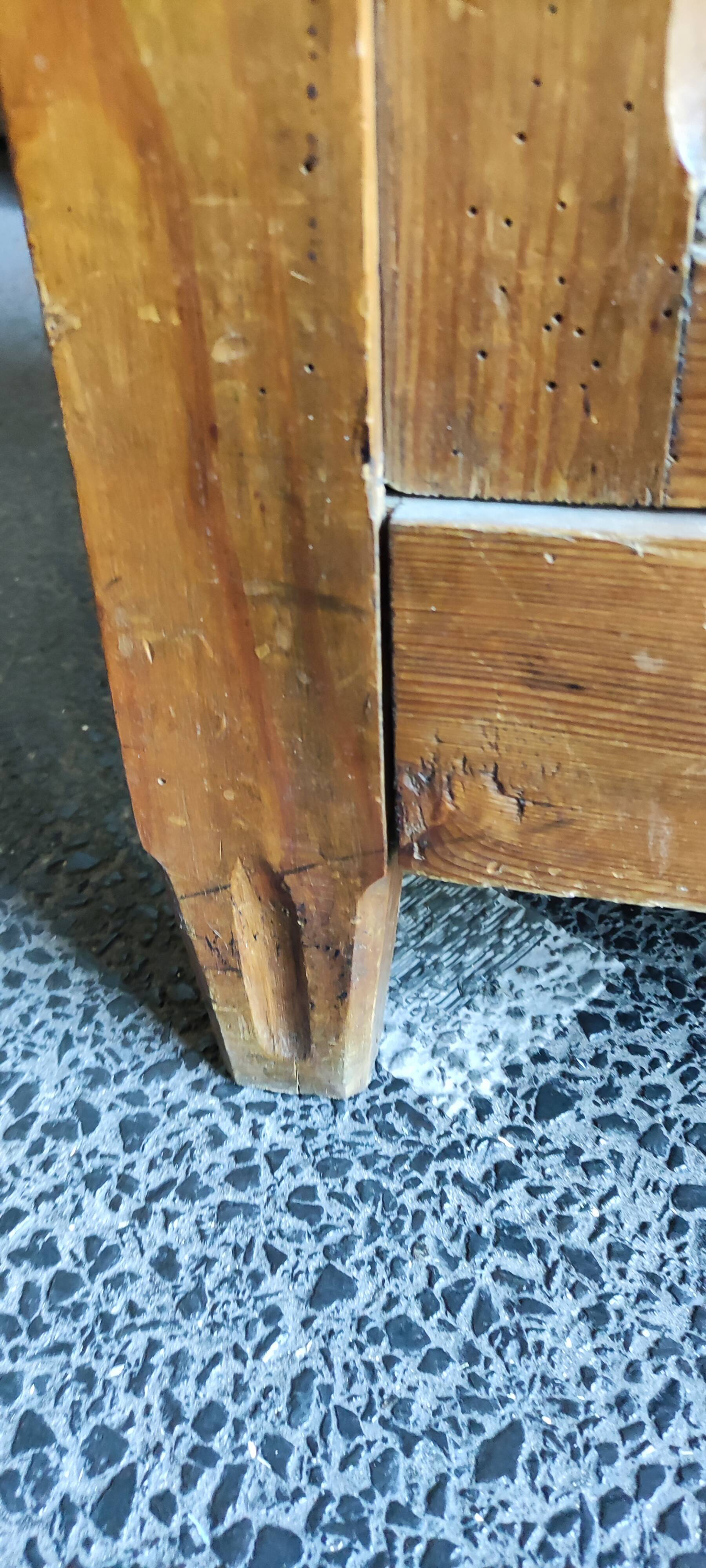 Two-door pine-picker buffet